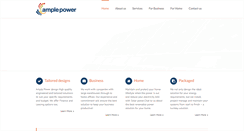Desktop Screenshot of amplepower.co.za